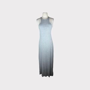 Rolla Coaster | Maxi Gray Sleeveless Dress | Medium